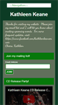 Mobile Screenshot of kathleenkeane.com